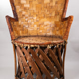 Mexican Old Chihuahua Chair with original Miguel Covarrubias Artwork, 9.75"H x 7"W