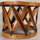Pair of Mexican Equipale Stools