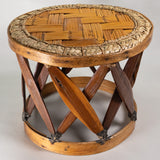 Pair of Mexican Equipale Stools