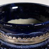 Jesús Guerrero Santos - "Los Hacendados" Tonala, Jalisco Mexican Ceramic Urn with Lid, Dated 1995