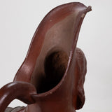 Rare 19th Century Antique Cuernavaca Mexican Emperor Maximilian Pottery Bust Pitcher