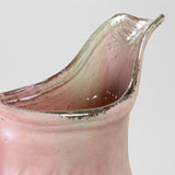 Hand Blown Mexican Pulque Figural Painted Pitcher, C.1930s