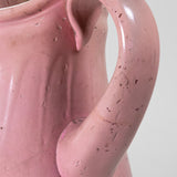 Hand Blown Mexican Pulque Figural Painted Pitcher, C.1930s