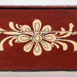 Juventino Diaz Celis - Guerrero Mexican Hand Painted Jewelry Box, Dated 2008