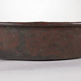Antique Copper Bowl, Dated 1878