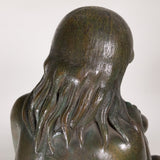 Francisco Arturo Marin (1907-1979) - Mother and Child Bronze Statue on Marble Base