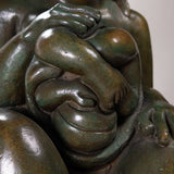 Francisco Arturo Marin (1907-1979) - Mother and Child Bronze Statue on Marble Base