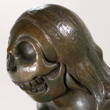 Francisco Arturo Marin (1907-1979) - Mother and Child Bronze Statue on Marble Base