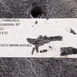 Francisco Arturo Marin (1907-1979) - "The Meal Grinder" Bronze Statue on Marble Base