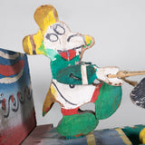 Exceptional Irapuato Guanajuato Mexican Mickey Mouse Cart, C.1940-50's