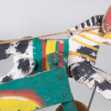 Exceptional Irapuato Guanajuato Mexican Mickey Mouse Cart, C.1940-50's