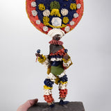 Luis Hidalgo (1901-1986) - "Danzas de Etla" Mexican Wax Figure with Glass Dome, Dated 1932