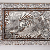 Candido Alejo Rios - Vintage Guerrero Mexican Wood Tray