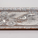 Candido Alejo Rios - Vintage Guerrero Mexican Wood Tray