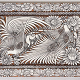 Candido Alejo Rios - Vintage Guerrero Mexican Wood Tray