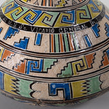 Tomas Lucano - Tlaquepaque Petatillo Aztec Revival Water Bottle