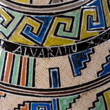 Tomas Lucano - Tlaquepaque Petatillo Aztec Revival Water Bottle