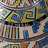 Tomas Lucano - Tlaquepaque Petatillo Aztec Revival Water Bottle