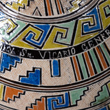 Tomas Lucano - Tlaquepaque Petatillo Aztec Revival Water Bottle