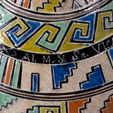 Tomas Lucano - Tlaquepaque Petatillo Aztec Revival Water Bottle