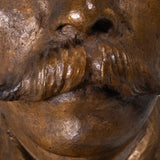 Ignacio Asúnsolo (1890-1965) - Emiliano Zapata Brass Bust on Marble Base, C.1930