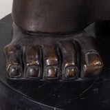 Francisco Arturo Marin (1907-1979) - Mother and Child Bronze Statue on Marble Base