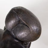 Francisco Arturo Marin (1907-1979) - Mother and Child Bronze Statue on Marble Base