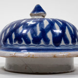 Ysauro Uriarte & Enrique Ventosa - Signed Antique Puebla Mexican Talavera Jar with Lid