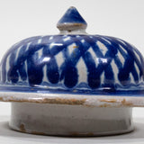 Ysauro Uriarte & Enrique Ventosa - Signed Antique Puebla Mexican Talavera Jar with Lid