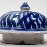Ysauro Uriarte & Enrique Ventosa - Signed Antique Puebla Mexican Talavera Jar with Lid