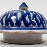 Ysauro Uriarte & Enrique Ventosa - Signed Antique Puebla Mexican Talavera Jar with Lid