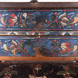 Spanish Colonial Vargueño Portable Writing Desk with 2 Drawers