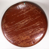 Rare Matching Pair of Large Mexican Bateas, 25"Dia.