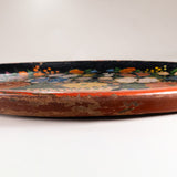 Rare Matching Pair of Large Mexican Bateas, 25"Dia.