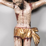 Early 18th C. Spanish Colonial Mexico Crucifix
