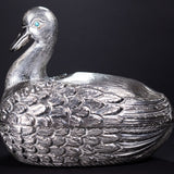 Vintage TANE Mexico Sterling Silver Duck Box