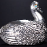 Vintage TANE Mexico Sterling Silver Duck Box