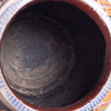 Set of 3 Vintage Tlaquepaque Mexican Aztec Revival Vases