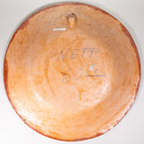 Vintage Tonala Mexican Petatillo Large Charger, 20.25"Dia.