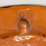 Large Tlaquepaque Mexican Pottery Charger, 24"Dia., c.1930s