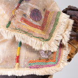 Carmen Carrillo de Antúnez - Woman Carrying Child Mexican Wax Figure with Glass Dome
