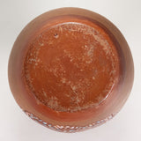Antique Cuernavaca Tourist Pottery Water Bottle with Cup and Plate