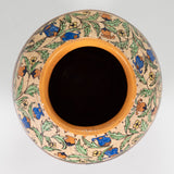 Vintage Mexican Petatillo Pottery Vase