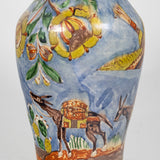Balbino Lucano attr. - 1920s Mexican Tlaquepaque Vase