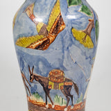 Balbino Lucano attr. - 1920s Mexican Tlaquepaque Vase