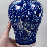 Ysauro Uriarte - Antique Talavera Bird Jar / Vase Puebla, Mexico
