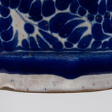 Ysauro Uriarte - Antique Talavera Bird Jar / Vase Puebla, Mexico