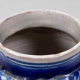 Ysauro Uriarte - Antique Talavera Bird Jar / Vase Puebla, Mexico