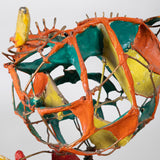 Saulo Moreno Hernandez attr. - Mexican Surreal Folk Art Wire Calavera Bug