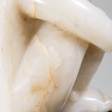 Francisco Arturo Marin (1907-1979) - "The Cry" White Onyx Sculpture on Marble Base , C.1945
